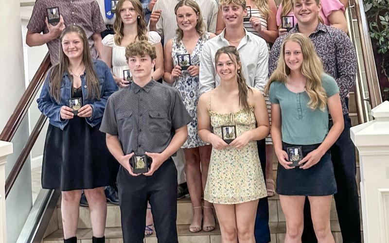 Gladwin Rotary Club honors top student athletes