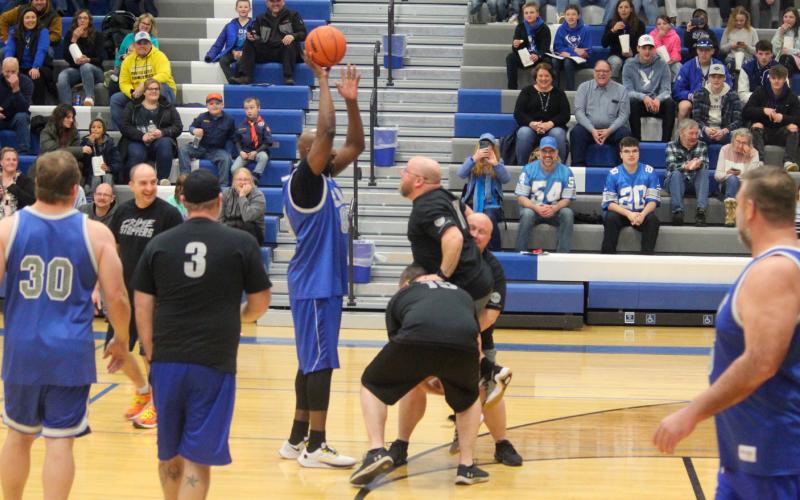 Lions defeat the Gladwin County Crime Stoppers