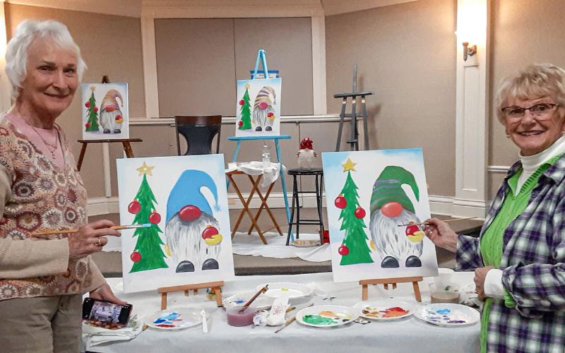 GAAG ART &amp; APPETIZERS EVENT HELD