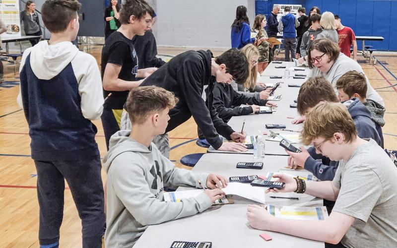 Local eighth graders learn financial literacy through CTE’s Reality Store