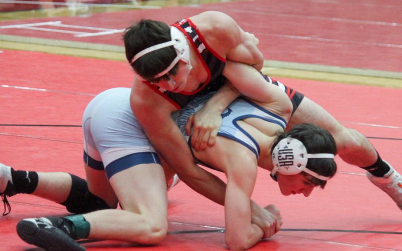 Beaverton hosted Conference Finals for wrestling on Saturday