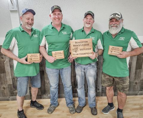 Pictured is Cross Roads Tool, left to right are: Jay Hollon, Paul Dunn, Archie Mitchell, Jamie Herkle; not shown is Travis Kinkel.