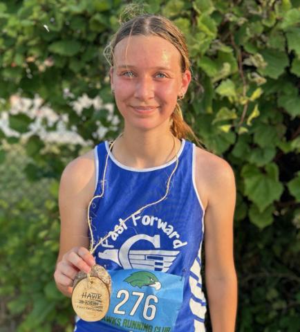 Gladwin junior high girls Cross Country compete at Saginaw