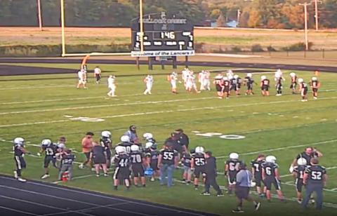 Bullock Creek fans wish the scoreboard had frozen here with their team in the lead, but Clare went on to pour on the points Friday night in a 62-28 victory.