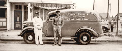 A LOOK BACK IN TIME | HUBER’S DAIRY