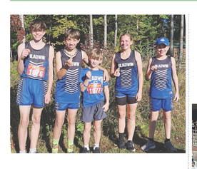 Saturday’s Medal winners at the Wagener Park Cross Country Invitational.