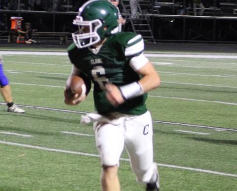 Quarterback Dane Alexander ran for three touchdowns and passed for two more during Friday night’s Homecoming victory over Shepherd.