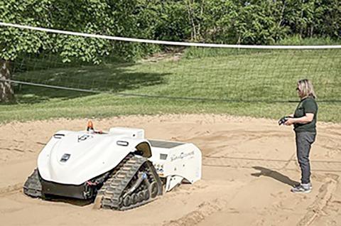 Introducing BeBot, the roving robot behind cleaner state park beaches