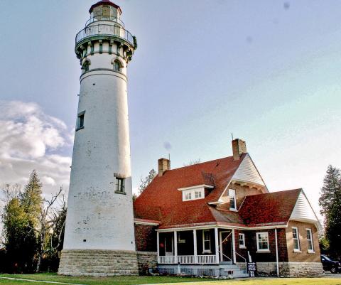 The Seul Choix Point Lighthouse is a haunted attraction many tourists attend in the summer. COURTESY OF KAT TEDSEN
