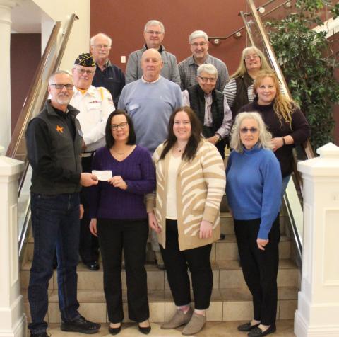 GLADWIN ROTARY CLUB DONATES TO MEALS ON WHEELS