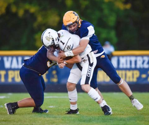 Standish-Sterling had a shot at wrapping up the first victory of the season, but visiting Bullock Creek took the game into overtime and won it 20-13.
