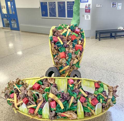 GHS STUDENTS FEED THE NEED FOR ART
