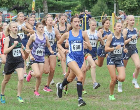 Gladwin girls win cross country invitational