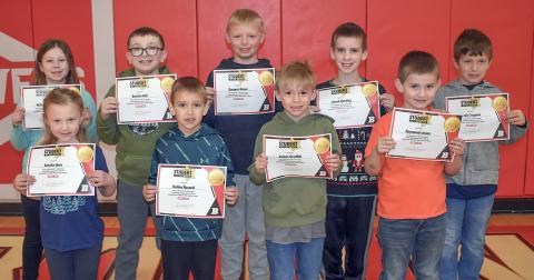 BES STUDENTS OF THE MONTH