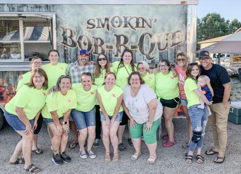 YoungLife pig roast features barbecue and family fun