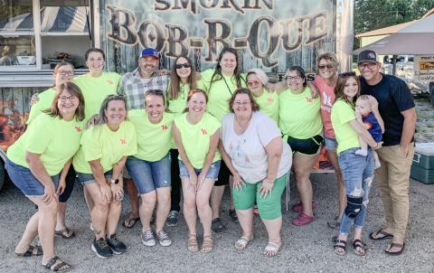 YoungLife pig roast features barbecue and family fun