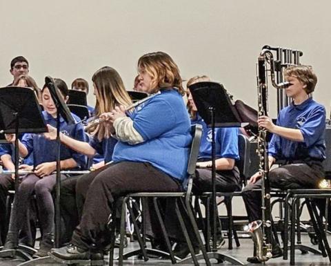 The Gladwin Junior High School Concert and the High School Symphonic Bands participated in the 2025 Michigan School Band and Orchestra Association (MSBOA) District 9 Band and Orchestra Festival.