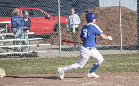 Senior Jayden Mieske is one of a number of returning starters who will power the lineup for the Gladwin baseball team this spring.