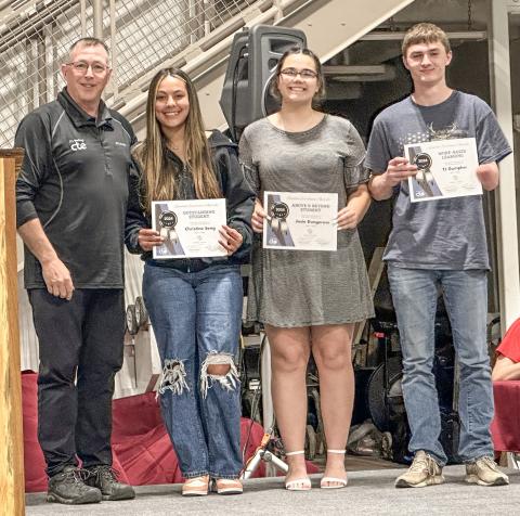 CTE awards recognize local students for outstanding work