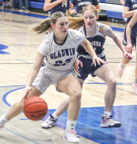 Liz Winchester and Gladwin are closing the regular season on a high note and will host a district tournament next week.