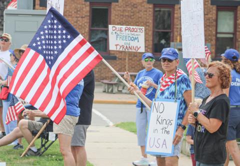 DEMOCRATIC PARTY SPONSORS RALLY