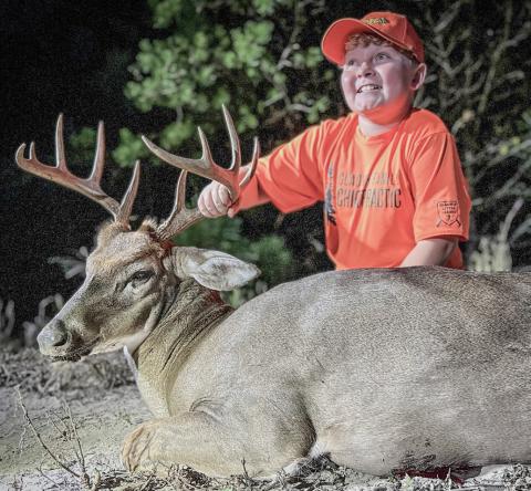 Jace McKenna, 11-years-old, shot this 10 point. His parents are Jamie and Todd McKenna.