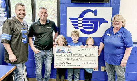 GES RECEIVES DONATION