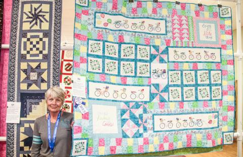 The Sugar Springs Stitchers and Quilters are welcoming quilts for display in the show from all over Gladwin County.