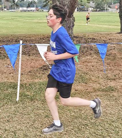 Bradley Klein is continually improving his two mile time this season.