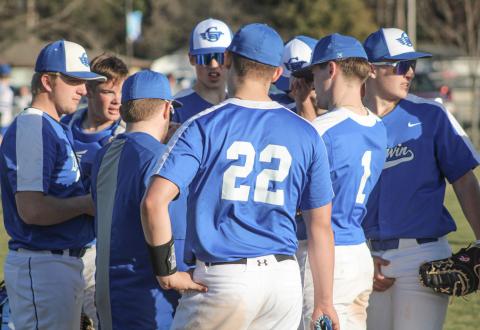 The Gladwin baseball team had a lot to discuss last week after sweeping two doubleheaders to run its record to 8-2 in the Jack Pine Conference.