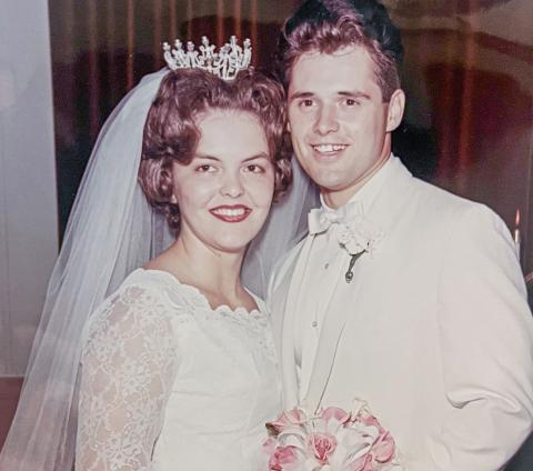 The family of Lynn and Linda Morgan is delighted to announce their 60th wedding anniversary. They were married on July 17, 1965 in Gladwin at the First United Methodist Church. The couple have three children Jodi (Courtney) Lee of Sanford, Eric (Lanette) Morgan of Gladwin and Jakie (Scott Jiggins) Conahan of Midland. They have been blessed with eight grandchildren and seven greatgrandchildren. May their love story continue to inspire us all.
