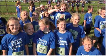 Gladwin Jr. High and Intermediate cross country run in Saginaw