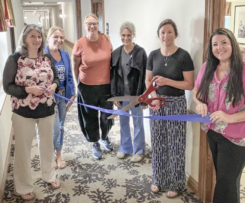 NEW REHAB ROOM OPENS AT THE BROOK