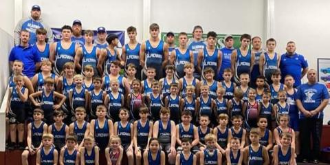 Gladwin Youth Wrestling in pre-season action
