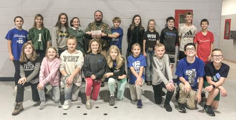 GIS/GJHS CROSS COUNTRY MAKE DONATION