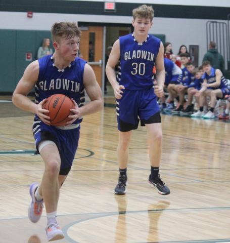 Gladwin varsity boys basketball returns from break with victory over Pinconning