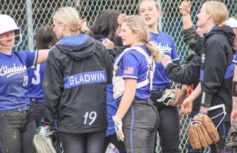 The Gladwin softball team had its struggles against more experienced teams down the stretch, but kept its spirits high right to the end, a pre-district loss to Ogemaw Heights last week. WEST BRANCH