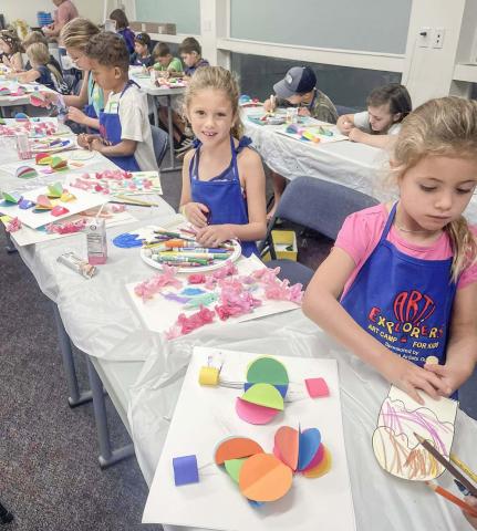 KIDS’ ART CAMP HAS CONTINUED SUCCESS