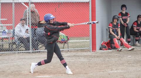 Rylan Tabaszewski had a single, a double and a tworun triple in a doubleheader at Meridian last week, but Beaverton dropped both games.