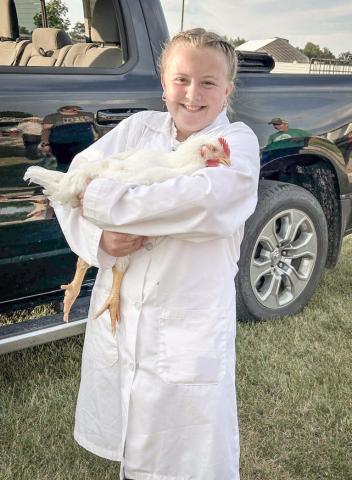 4-H broiler chicken contest