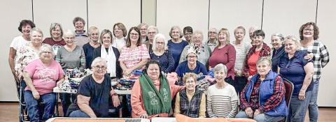 SUGAR SPRINGS STITCHERS AND QUILTERS DONATE TO CHRISTMAS KINDNESS