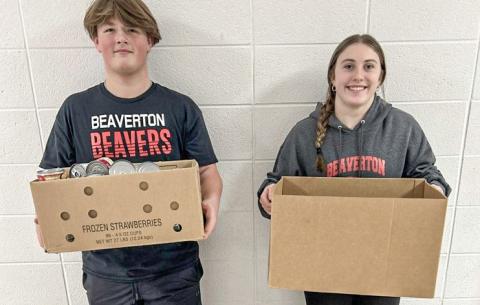 FOOD DRIVE HELD