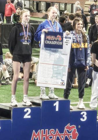 Gladwin’s Pyrzewski second at wrestling state tourney