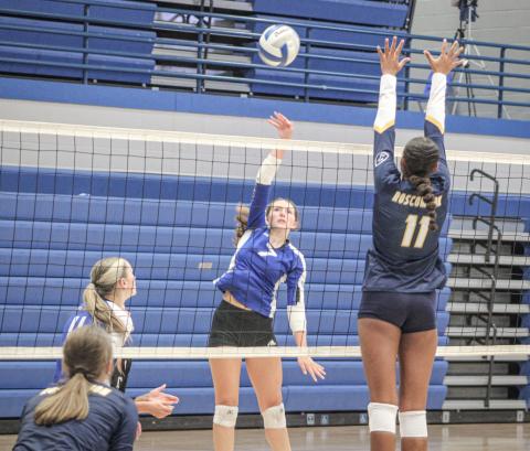 First Team All-Jack Pine Conference selection Ansley Mausolf returns to the lineup at outside hitter for the Gladwin volleyball team this season.