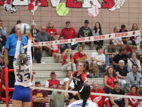 Beaverton volleyball wins JPC opener in five