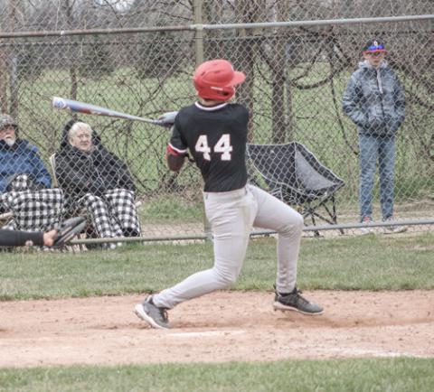 Beaverton’s Dakota Knake rips a hit during a recent game.