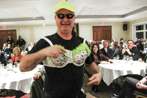 Pictured is Dirk Presidio at the Bra-La-La event in 2014.