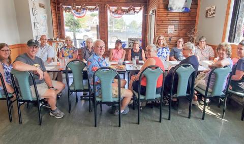 Members of MARSP-Gladwin County Chapter met on August 23, 2024, at Mack’s Menu for a program on Christmas Kindness by Karrie Mungen, followed by lunch, a fun mixer activity, and a trivia game arranged by chapter member, Darleen Gauci.