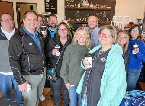MEMBERS FIRST CREDIT UNION HOST COFFEE SHOP POP-UP IN GLADIWN