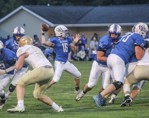 Basically, Gladwin football team is fired up for new season